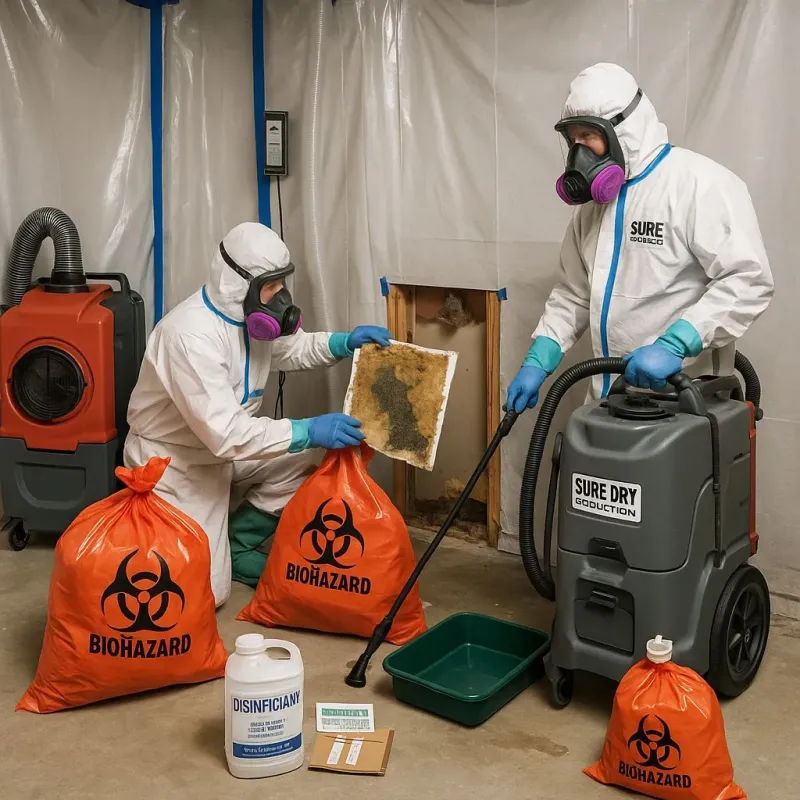 Contaminated Water Handling Protocols process in Dixiana, AL