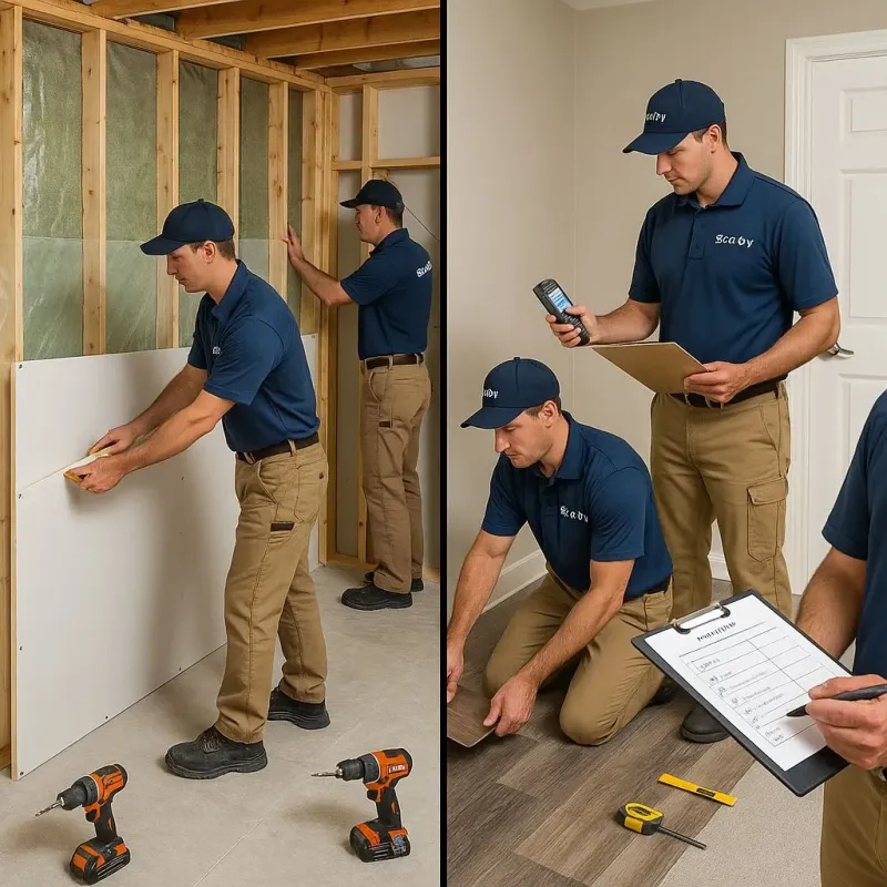 Repairs and Reconstruction process in Dixiana, AL